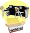 Black & Gray Commentator Table Playset for WWE & AEW Wrestling Action Figures...