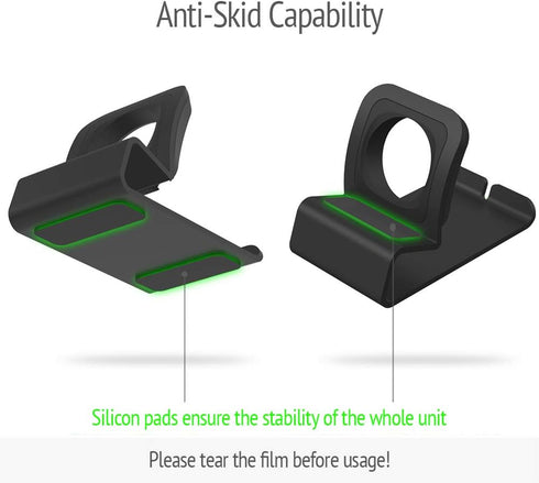 Sincetop Compatible with Apple Watch Charger Stand Ultra 2/Ultra/SE/9/8/7/6/5/4/3/2/1, Aluminum iWatch 49 45 41 44 40 42 38 Charging Holder Dock N...