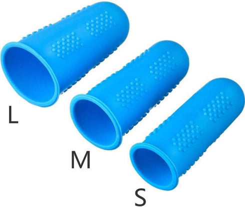 Hot Glue Gun Finger Protectors, 15 pcs, Silicone Thimble Finger Guard for Hot Glue...