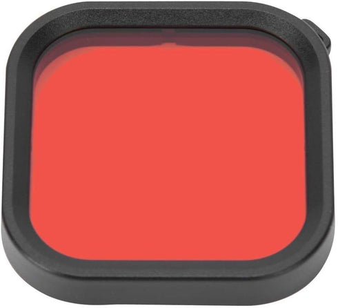 Diving Lens Filter, Photograph Waterproof Diving Lens Filter with Hanging Strap, Red Filter, Filter, Filter for GoPro 8(Red)...