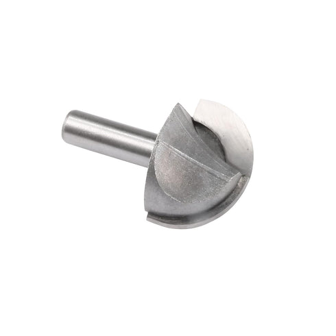 uxcell Router Bit 1/2" Shank 2" Cutting Dia. Core Box 2 Flutes Carbide for Woodworking Carpentry Milling Cutter Tool...