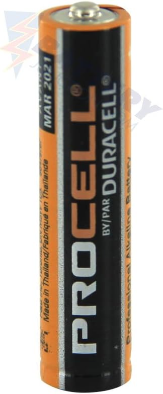 Duracell Procell AAA Alkaline Battery - Box of 24 (PC2400 PC-2400)...
