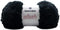 Plush Faux Fur Bulky Yarn, Super Soft Fluffy Fuzzy for Knitting Crocheting Crafting, 100 Gram (3.53 Ounces) 109 Yards (100 Meters) (Charcoal Black...