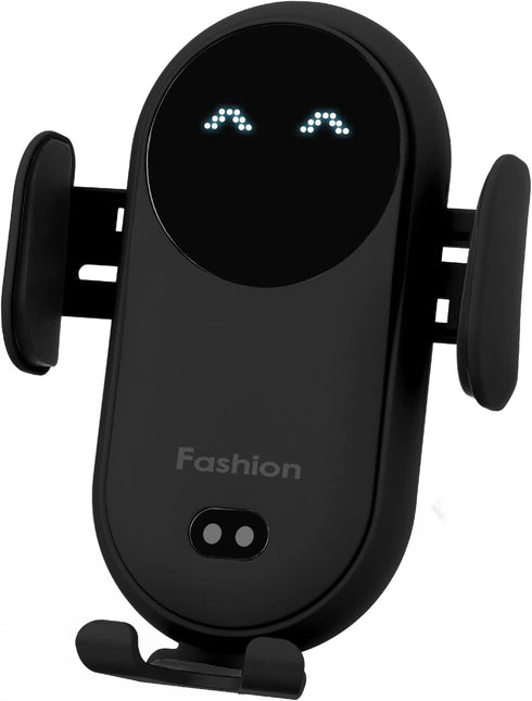 Wireless Car Charger Mount,MAX 15W Qi Fast Charger, Wireless Car Charger Air Vent, Automatic Clamping Phone Holder for iPhone 13/12/11//XS/XR/8, S...