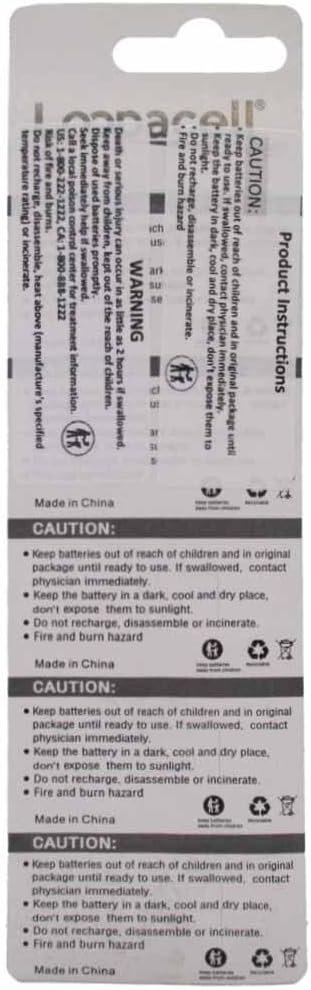 CR1632 3 Volt Lithium Coin Cell Battery (Pack of 20) - CR 1632 Batteries...