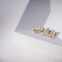 Set of 3 Single Studs in Sterling silver 925 Sterling Silver 18K Gold Plated Small Stud Earrings Set | Screw Back Studs | Tiny Cartilage Earring |...