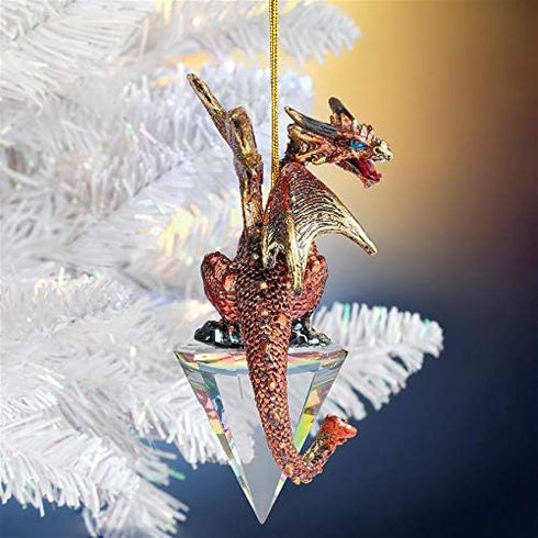 Diamond Dragon 2019 Gothic Holiday Ornament...