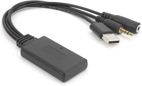 KIMISS Auto Bluetooth Cable AUX Microphone Adapter Fit for Accent/Azera/Elantra/Car AUX Adapter for Professional Use...
