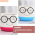 Indoor Planters 2pcs Planter Pot Eyeglasses Design Flower Pot Ceramic Nursery Floweprot Root Control Flower Container for Office Windowsill Outdoo...