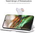 Omio for Galaxy Note 10 Plus Wallet Case Luxury Bling Diamond Card Holder with Stand Feature Sparkle Crystal Bowknot Shockproof Bumper Flip Cover ...