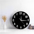 The Geeky Days Reverse Wall Clock 12 inch Unusual Numbers Backwards Modern Decorative Clock Watch Excellent Timepiece for Your Wall...