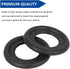 25PCS M14 Car Oil Drain Plug Gasket, Rubber Crush Washer Sealing Gasket, Automotive Engine Oil Crush Washers Replacement Accessories, Universal fo...