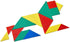 ETA hand2mind Small Plastic Tangrams, Set of 4...