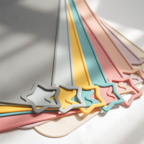 Moonkie Silicone Placemats for Baby & Kid, Stain-Proof Non-Slip Toddler Food Mats Eating Table Mat with 2 Packs...