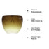 zeroUV - Protective Face Shield Full Cover Visor Glasses/Sunglasses (Anti-Fog/Blue Light Filter) (Brown AP)...