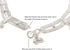 Traditional Indian Jhanjar Silver Bells Anklet Payal Set for Women in White Stones - Dancing Bohemian Beach Party...