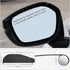 Blind Spot Mirrors, Side Rear View Mirror Rain Visor Guard, Reversing Auxiliary Round Convex Blind Area Mirror, Wide Angle Adjustable for Car SUV ...