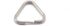 2pcs Camera Eyelet Ring Split Ring Lug Ring Triangle Strap Ring Hook for DSLR RF Mirrorless Camera (Stainless Steel)...
