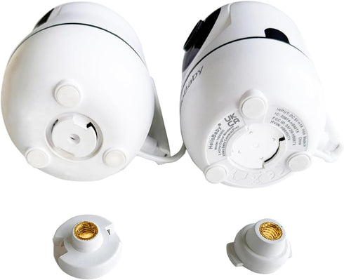 iTODOS Baby Monitor Mount Compatible with HelloBaby HB65/HB66/HB248,ANMEATE SM935E Baby Monitor Camera, Versatile Twist Mount Without Tools or Wal...