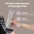 L04 korean keratin leave-in conditioner treatment hair cream, keratin pro booster contain 10,000ppm protein for frizzy dry damaged hair/korean hai...