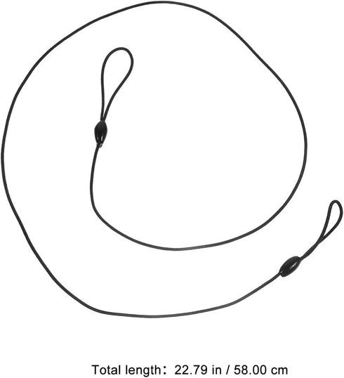 HOMSFOU 10pcs Stylus Tether Plastic Elastic Tether Lanyard for Touch Pens Anti-Lose Tablet Pens Coil Spring Straps Perfect Tool to Tether a Drawin...
