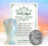 Pocket Guardian Angel Healing Pack | Includes Opalite Angel Figurine, Angel Token Coin and Serenity Prayer Card...