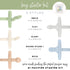 Ryan & Rose Cutie PAT Pacifier Teether (Starter Kit, Boy)...
