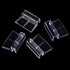 Teensery 8 Pcs Aquarium Glass Cover Clip Clear Acrylic Fish Tank Glass Cover Support Holder Aquarium Lid Clip Clamp for Rimless Aquariums (8 MM)...
