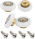 4X Replacement Shower Door Rollers/Runners/Wheels 19mm Diameter...