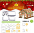 8 Pieces 3D Christmas Snowman Cookie Cutters Stainless Steel Cartoon Biscuit Cutters for Holiday DIY Baking Cake Fondant Sugarcraft Muffin Pastry ...