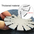 Rulers, Squares & Protractors Stainless Steel Bevel Gauge Sturdy 15 Degree to 120 Degree Woodworking Gauge Efficiency Drill Bits Angle Gauge for C...