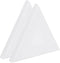PATIKIL Paint Canvases for Painting, 2 Pack 6x5 Inch Triangle Wood Frame Stretched Blank Art Canvas Board Panels for Acrylic, Oil, Tempera Paintin...