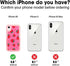 Designed for iPhone XR Pink Strawberry Phone Case Heavy Duty Protective Shockproof and Anti Drop Cute Pink Strawberry Suitable Phone Case...