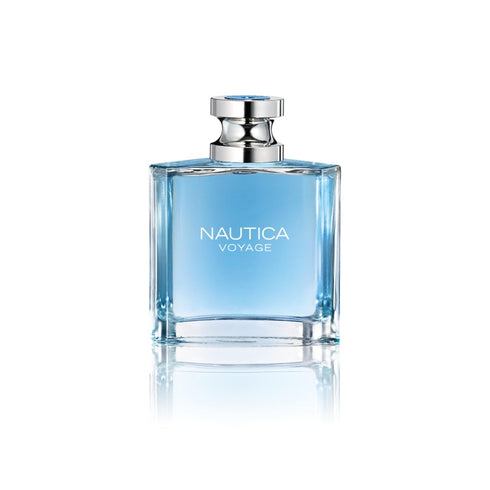 Nautica Voyage Eau De Toilette for Men - Fresh, Romantic, Fruity Scent Woody, Aquatic Notes of Apple, Water Lotus, Cedarwood, and Musk Ideal Day W...