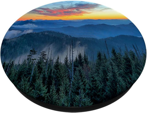 Great Smoky Mountains National Park NC TN Hiking Camping PopSockets Adhesive PopGrip...