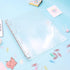 NatSumeBasics A4 Binder 4 Ring Budget Binder Clear PVC Planner Cover Notebook Shell for Organizer Accessories (A4 Binder)...