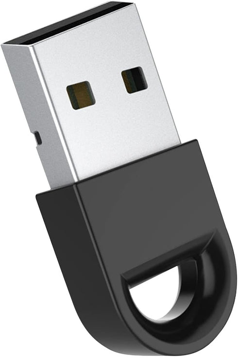 USB Bluetooth 5.1 Adapter for PC, Wireless Bluetooth Dongle Transmitter Receiver, Driver-Free, for Desktop,Laptop,Keyboard,Mouse,Headset,Speaker,P...