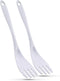 Ram-Pro Melamine Utensil White Fork Heavy Duty Kitchen Dinner Cutlery Cake Pastry Salad Flatware Table Forks for Home Kitchen or Restaurant Pack o...