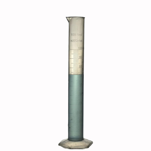 Graduated Measuring Cylinder Polypropylene Plastic 100ml 3-Pack (100ml, 3)...