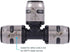 SharkBite 1/2 Inch EvoPEX Tee, Pack of 3, Push to Connect Plumbing Fitting, PEX, K362Z3...