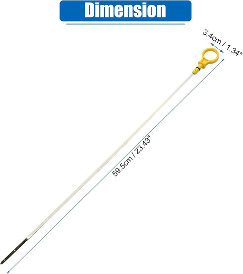 uxcell Engine Oil Level Indicator Dipstick for Ford Focus 2013-2018 No.CJ5E-6750-AB...