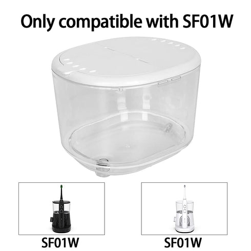 Replacement Parts for Waterflosser Oral Irrigator Dental Compatible with Waterpik Sonic Fusion Portable Water Flosser SF-01W SF-01 Reservoir Gaske...