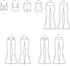 McCall's Misses' Knit Crop Tops and Flared Pants Sewing Pattern Kit, Design Code M8368, Sizes XS-S-M-L-XL, Multicolor...