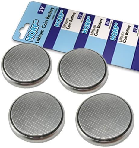 HQRP 4-Pack Lithium Battery compatible with FreeStyle Lite Blood Glucose Meter, Sugar Monitor...