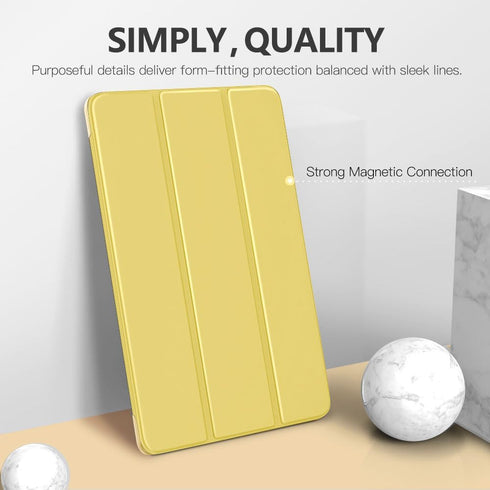 MoKo Case Fit Samsung Galaxy Tab S5e 2019, Ultra Thin Slim Shell Trifold Stand Cover with Frosted Back with Auto Wake & Sleep for Galaxy Tab S5e S...