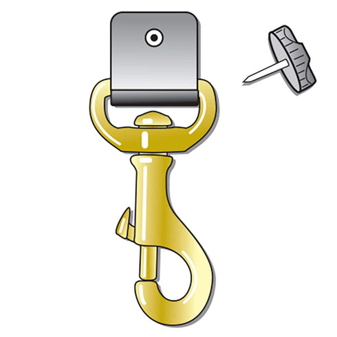 Rotating Brass Bolt Add-A-Clip - AC0-1007 - Made in The USA...