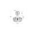CAMVATE 1/4"-20 Slotted Screw for Camera Quick Release Plate (2 Pieces) - 2025...