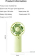 AAA Battery Powered on Fan Small Portable Battery Powered Fans with 1Speeds, 5'' Quiet Personal Fan for Bed, Camping, Outdoor,Wireless Desk Fan?No...