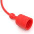 Hydraulic Coupler Dust Cap Plug Set 3/4 ISO-B,CEKER Hydraulic Dust Covers Male Female Quick Connects Fittings,Red Cap with Retention Ring Keeps Ca...