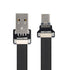 xiwai 2.0M USB 2.0 Type-A Male to USB-C Type-C Male Data Flat Slim FPC Cable for FPV & Disk & Phone...